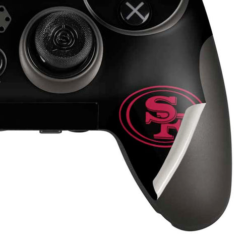 NFL San Francisco 49ers Black Performance Series PlayStation Scuf Vantage 2 Controller Skin